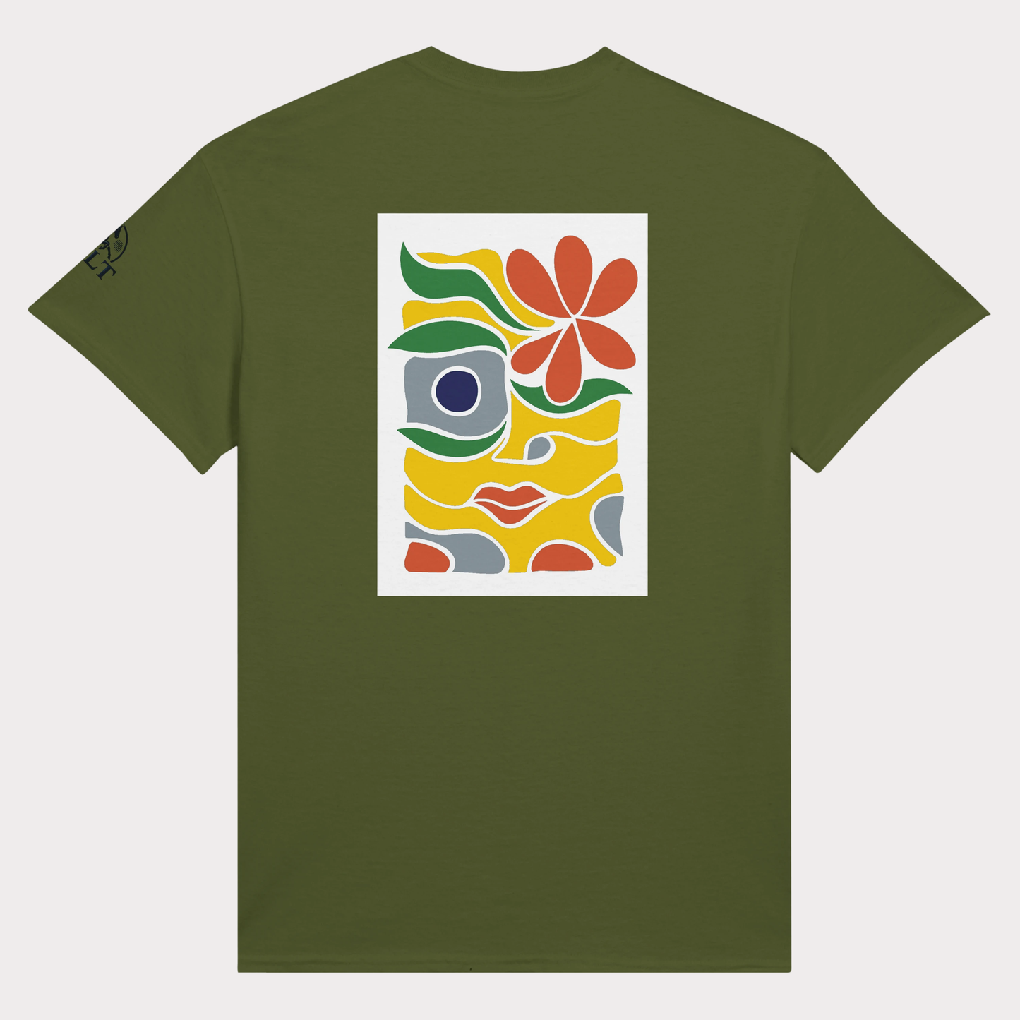 T-shirt-Green spikes